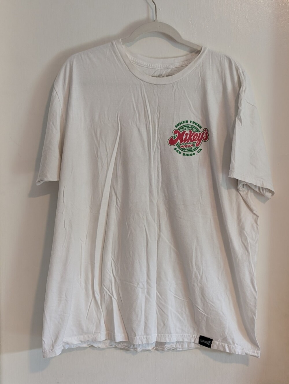 Super 7 San Diego Comic Con Exclusive "Mickey's Pizza" T-shirt Xl